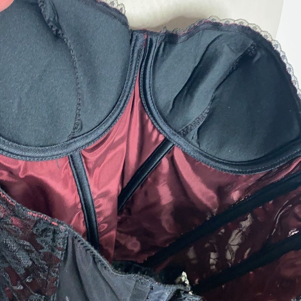 Vintage Fredericks of Hollywood goth Lolita corset - Picture 8 of 9